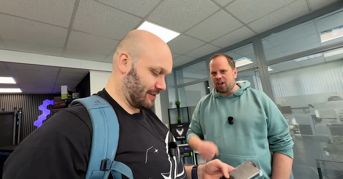 René im Gespräch bei MAD Gaming in Wilhelmshaven